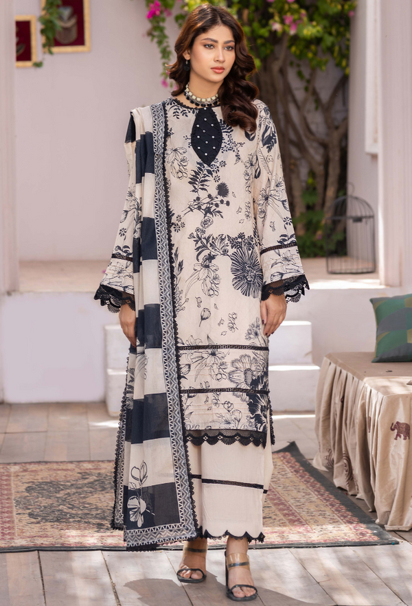 Humdum | Rang e Noor SS 24 | D03 - by - Libasekhas UK - Registered Vendor of : HumDum - 100% Original Designer Dresss
