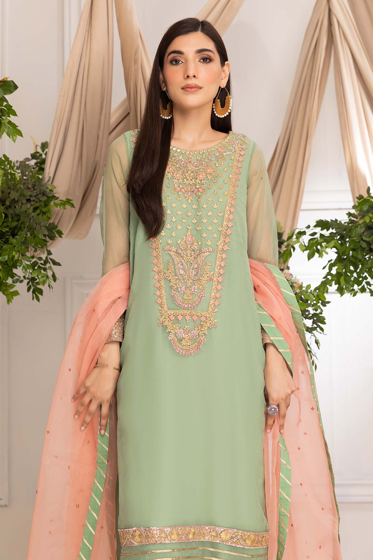 Charizma | Festive Pret | CMA23-14 - by - Libasekhas UK - Registered Vendor of : Charizma - 100% Original Designer Dresss