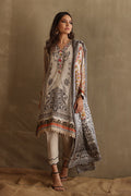 Mina Hasan | Signature Pret | Monochrome In Spring - by Libasekhas - Registered Vendor of : Mina Hasan - 100% Original Designer Dress