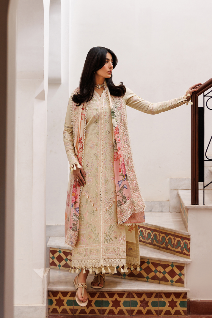 Emaan Adeel | Mirabelle Festive Luxury Lawn | BLOSSOM BLISS - by Libasekhas UK - Registered Vendor of : Emaan Adeel - 100% Original Designer Dress
