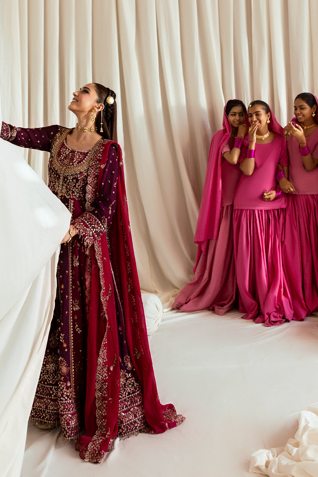 Emaan Adeel I The Empress Wedding Formals I AVORIA - by Libasekhas UK - Registered Vendor of : Emaan Adeel - 100% Original Designer Dress