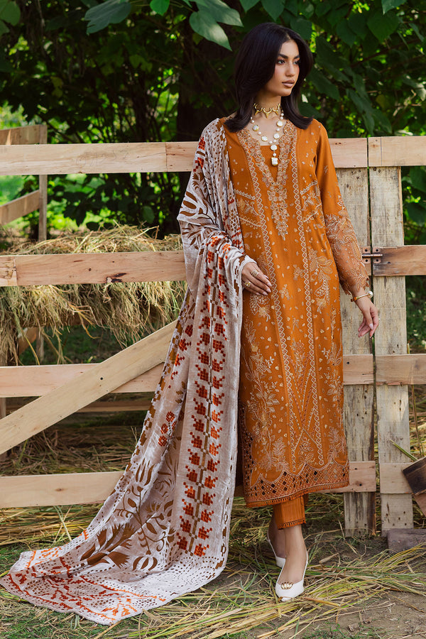 Nureh | Exclusive Leather Peach | NE-188 - by Libasekhas UK - Registered Vendor of : Nureh - 100% Original Designer Dress