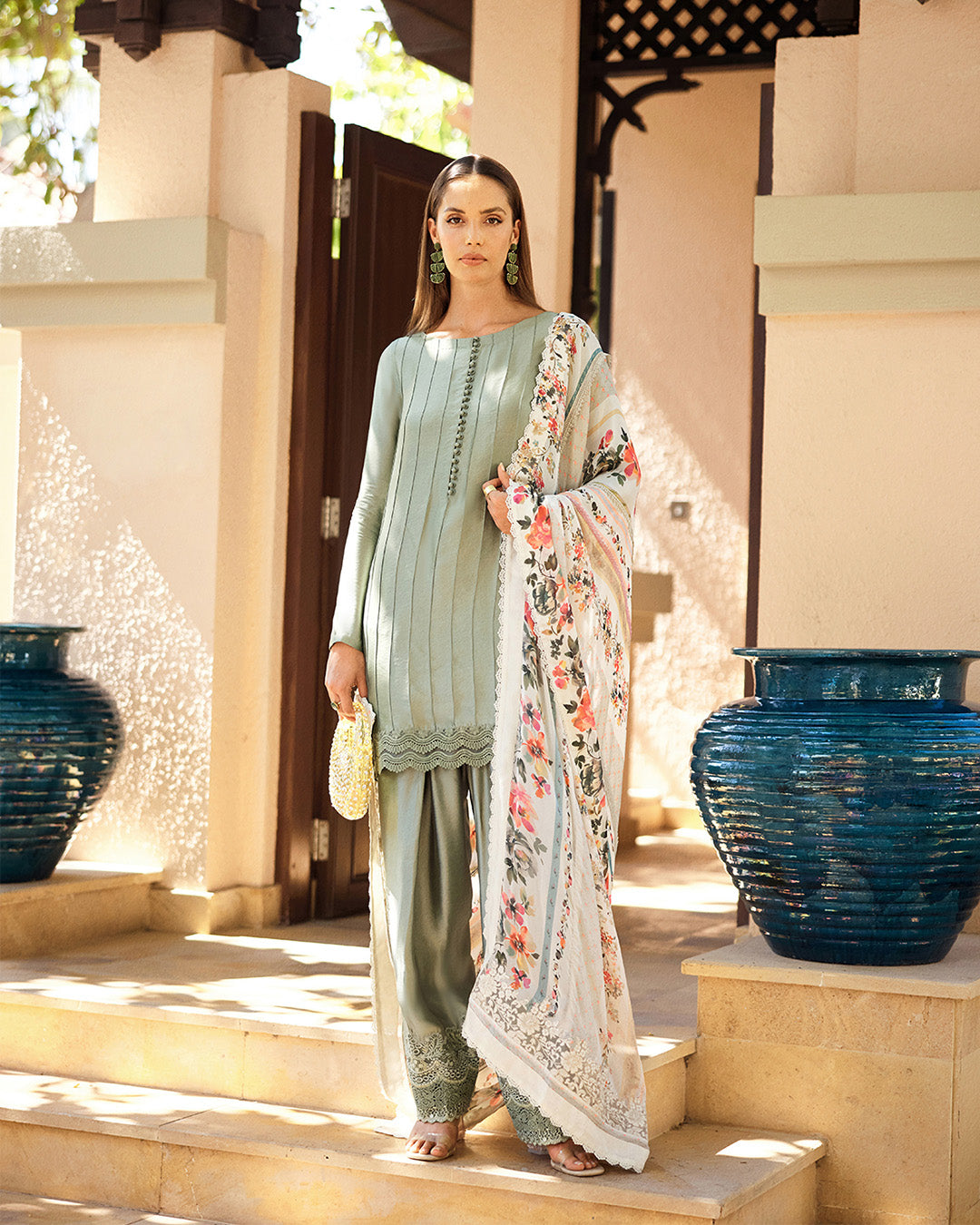 Faiza Saqlain | Carmela Luxury Pret | Arnett - by - Libasekhas UK - Registered Vendor of : Libasekhas - 100% Original Designer Dresss