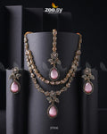 Amelia Necklace Set - by - Libasekhas UK - Registered Vendor of : Zeesy - 100% Original Designer Dresss