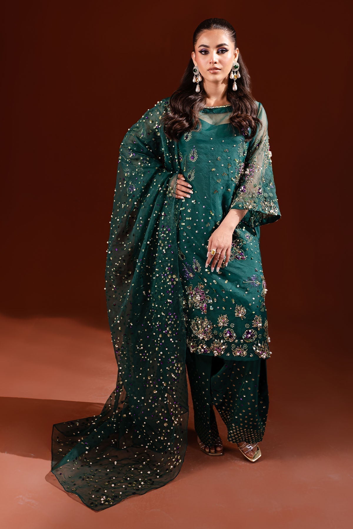 Nureh | Tiny Twinkles | NP-468 - by - Libasekhas UK - Registered Vendor of : Nureh - 100% Original Designer Dresss