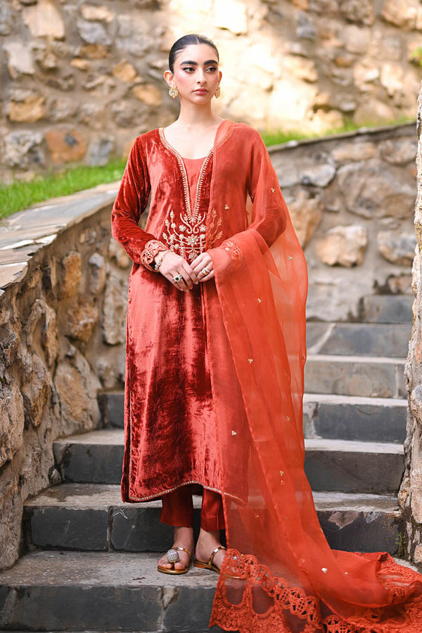 Hue Pret | Farasha Luxury Winter | Freya - by - Libasekhas UK - Registered Vendor of : Hue Pret - 100% Original Designer Dresss