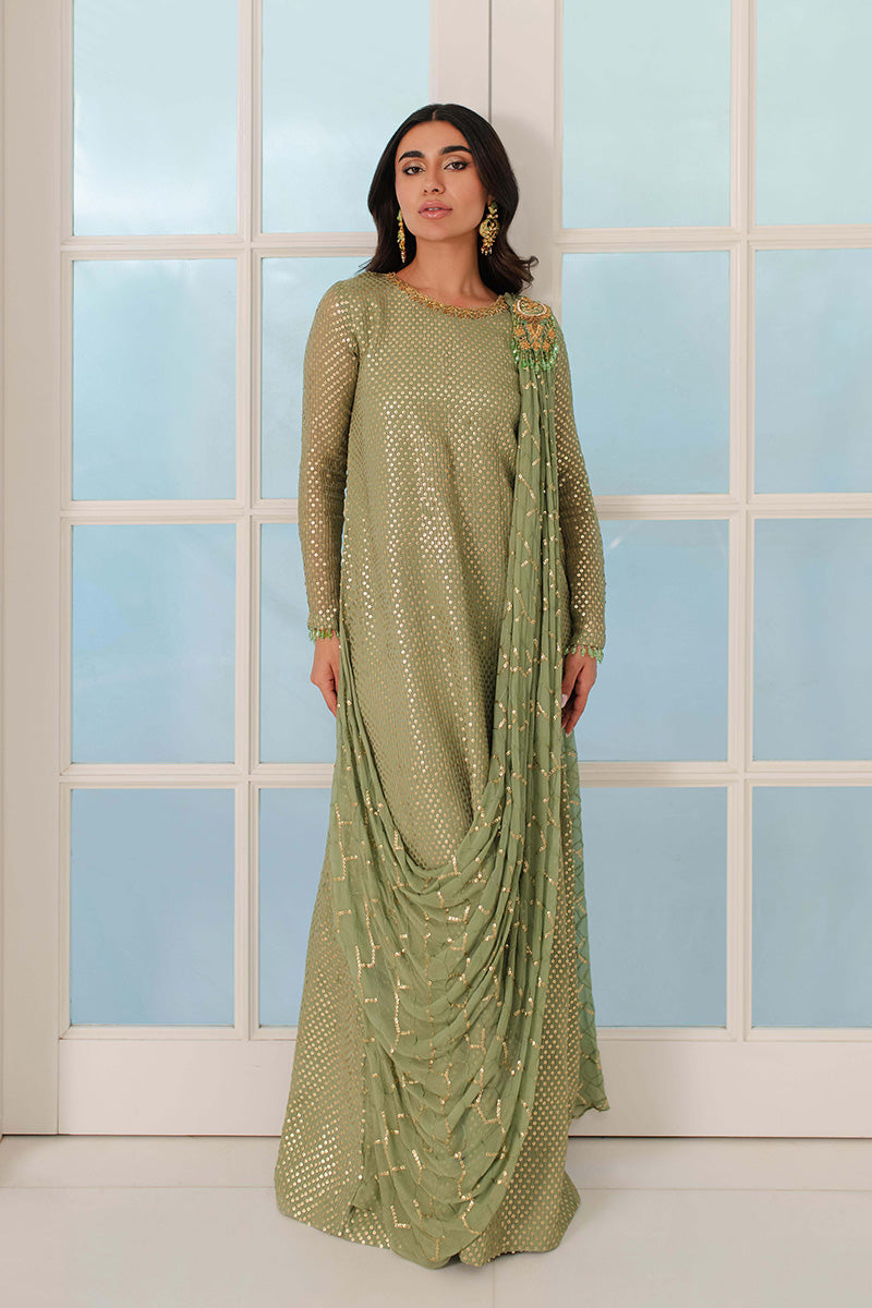Mina Hasan | Signature Pret | Sonya - by Libasekhas - Registered Vendor of : Mina Hasan - 100% Original Designer Dress