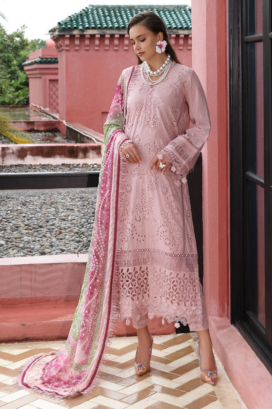 Nureh | Bazaar Lawn 25 | NE-106 - by - Libasekhas UK - Registered Vendor of : Nureh - 100% Original Designer Dresss