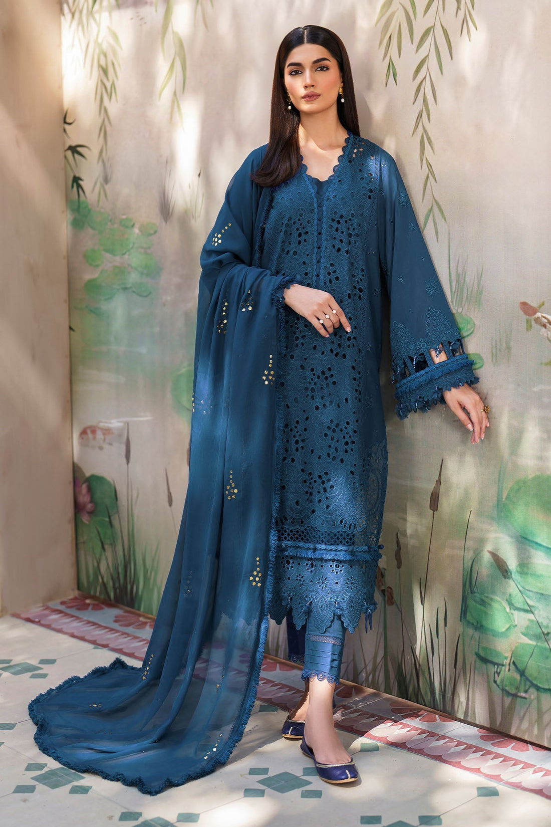 Nureh | Bazaar Lawn | NS-137 - by - Libasekhas UK - Registered Vendor of : Nureh - 100% Original Designer Dresss