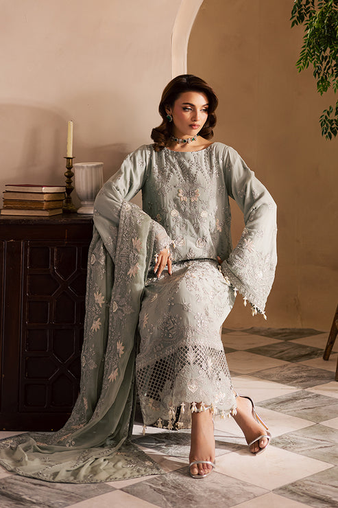 Emaan Adeel | Miraan luxury chiffon | ISMIRA - by - Libasekhas UK - Registered Vendor of : Emaan Adeel - 100% Original Designer Dresss