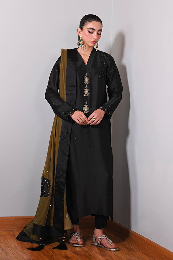 Hue Pret | Farasha Luxury Winter | Nisha - by - Libasekhas UK - Registered Vendor of : Hue Pret - 100% Original Designer Dresss