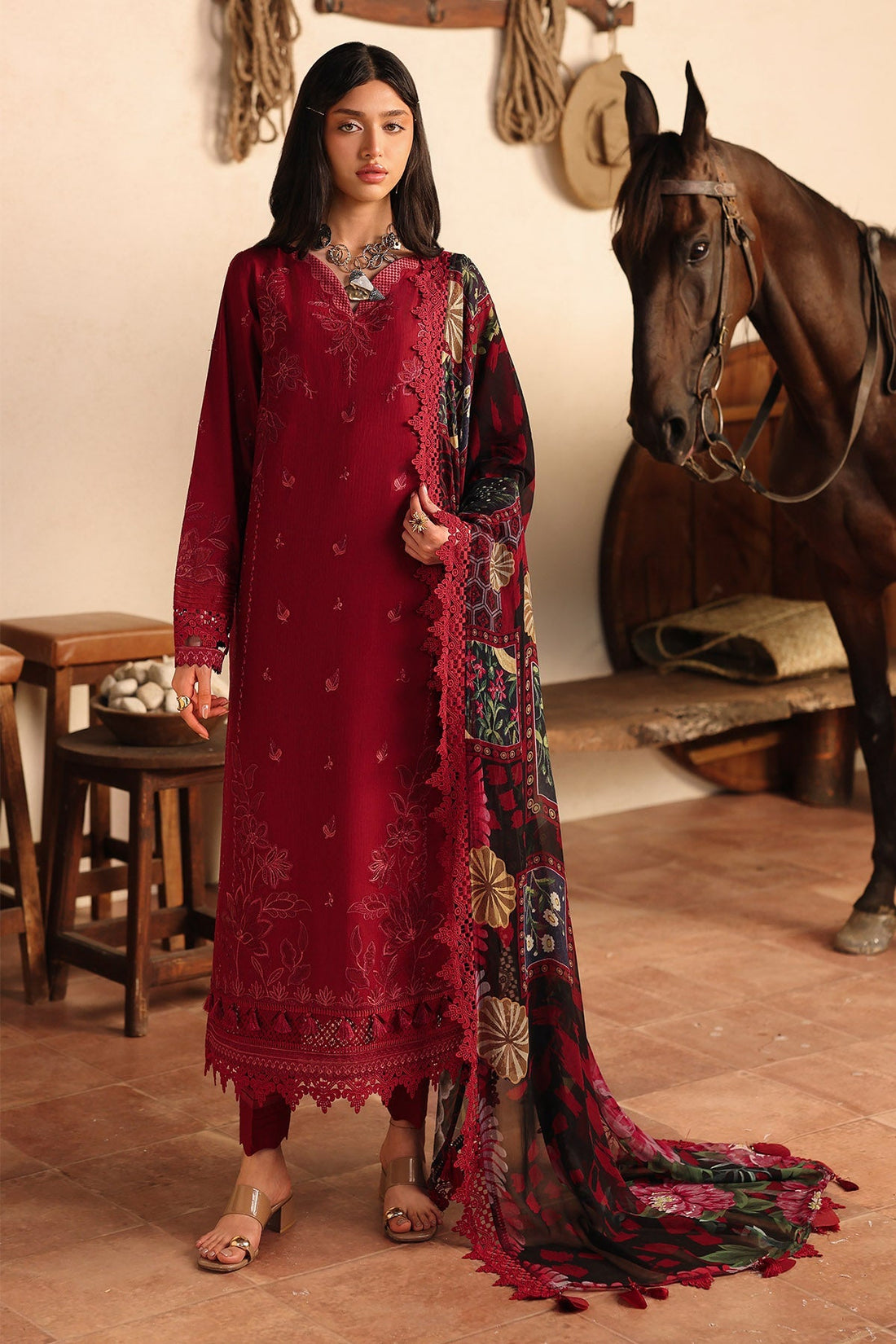 Nureh | Raha Lawn | NE-248 - by Libasekhas UK - Registered Vendor of : Nureh - 100% Original Designer Dress