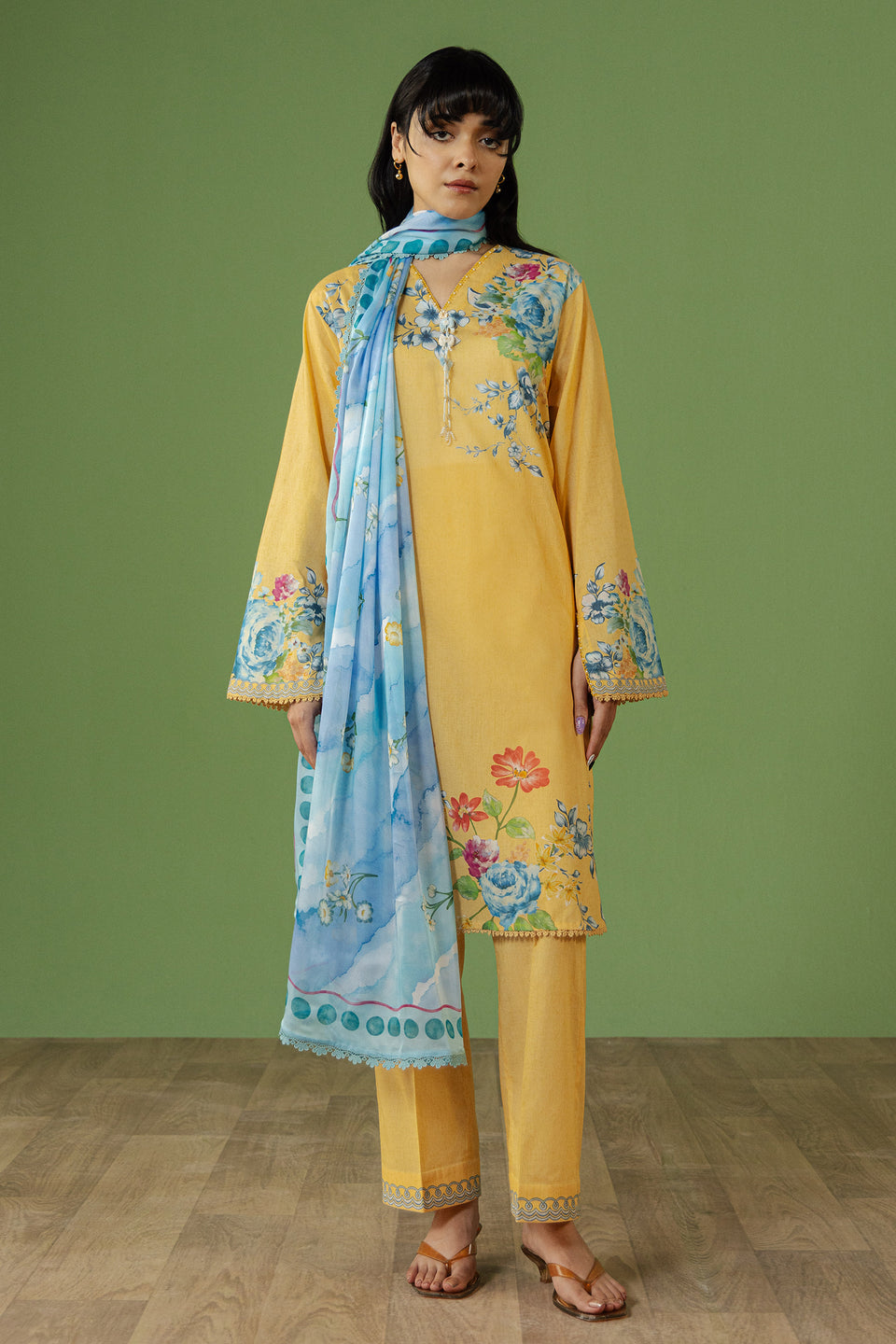 Zara Shahjahan | Coco Prints 26 | Celene-4B - by Libasekhas UK - Registered Vendor of : Zara Shahjahan - 100% Original Designer Dress