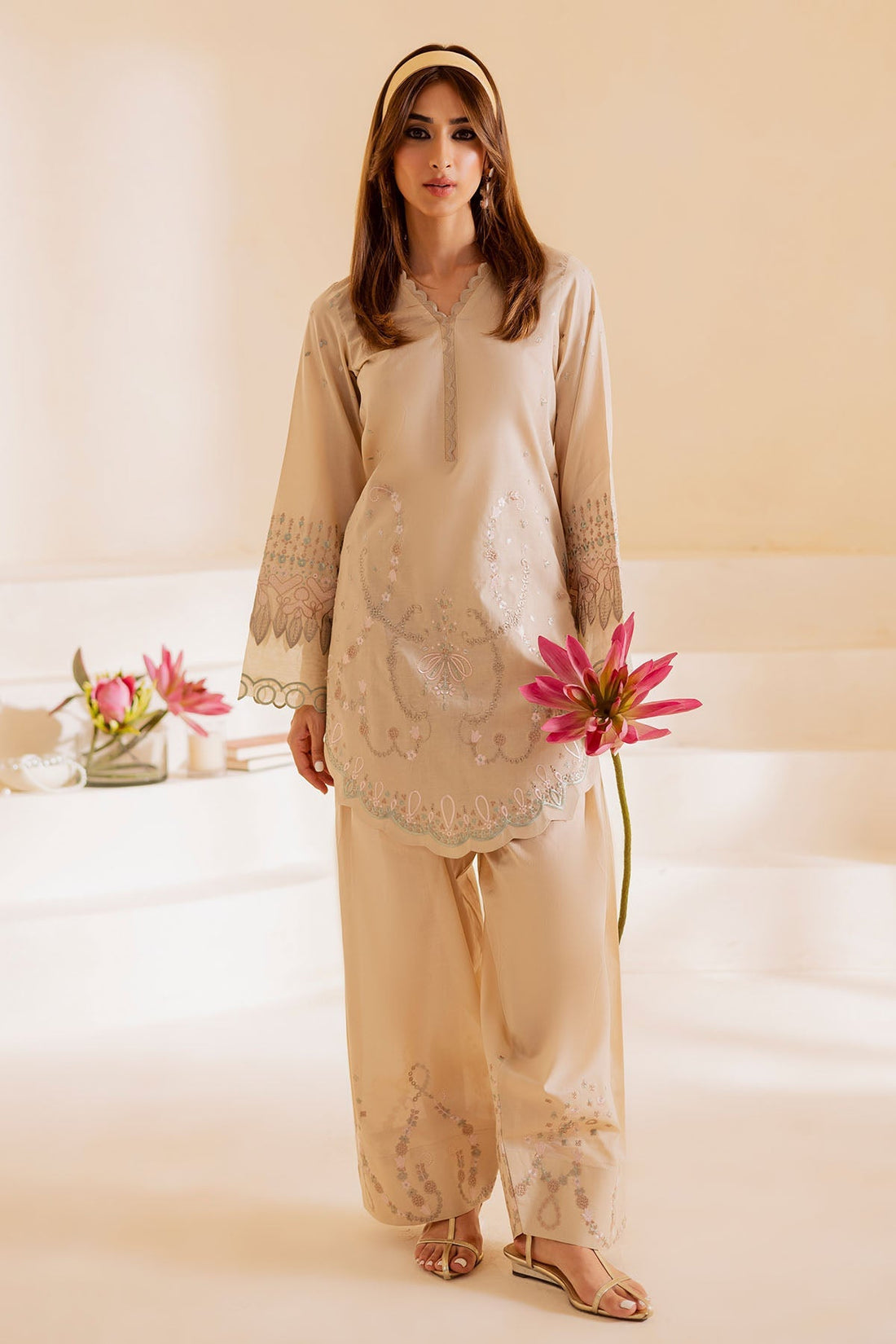 Nureh | Shades of Summer | NP-664 - by Libasekhas UK - Registered Vendor of : Nureh - 100% Original Designer Dress