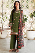 Farasha | Summer Weaves Embroidered Lawn | Olivine Dreams - by - Libasekhas UK - Registered Vendor of : Farasha - 100% Original Designer Dresss