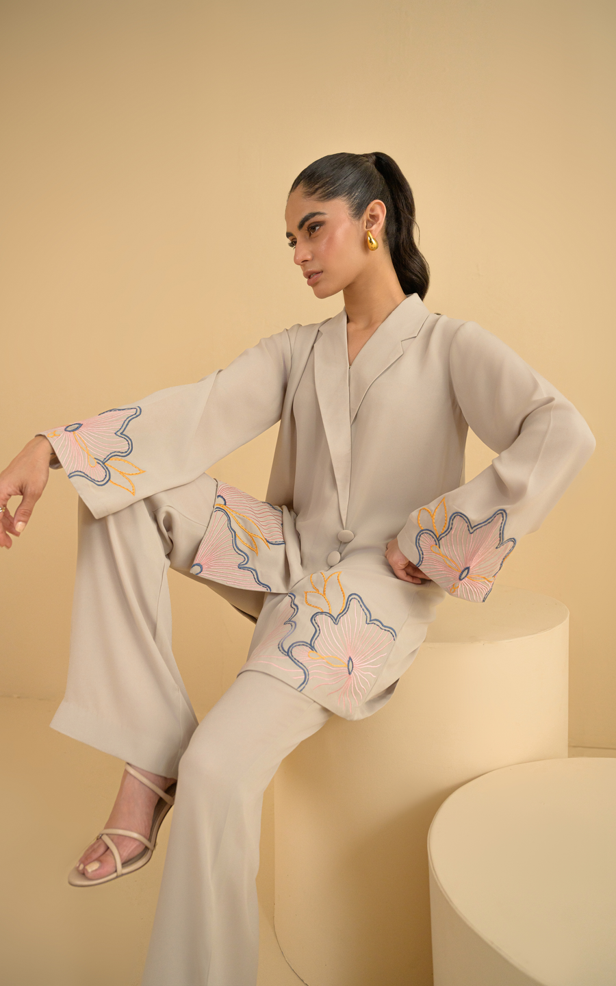 Sana Abbas | La Fiesta | Ivara - by Libasekhas - Registered Vendor of : Sana Abbas - 100% Original Designer Dress