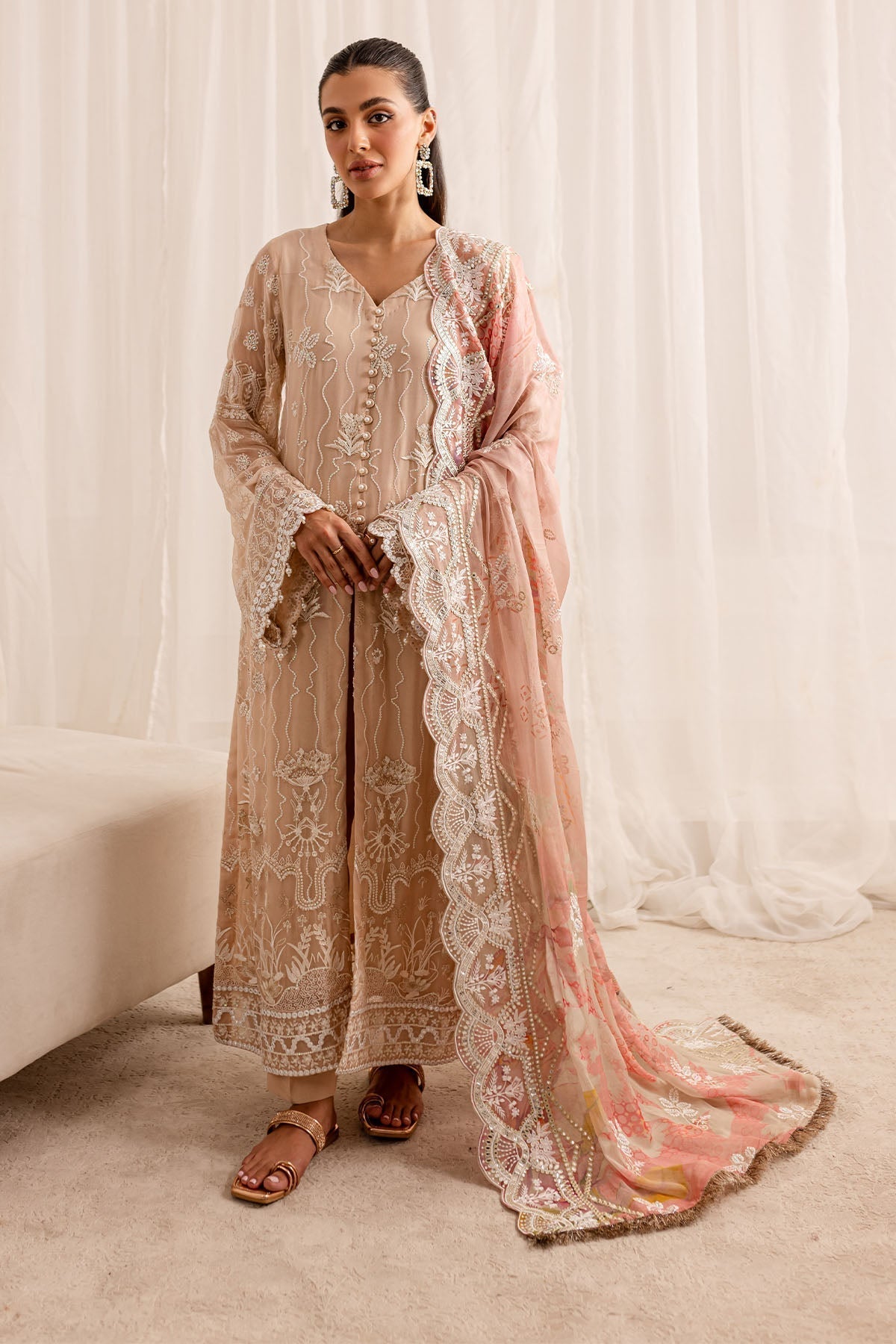 Nureh | Fancy Formals | NP-509 - by - Libasekhas UK - Registered Vendor of : Nureh - 100% Original Designer Dresss