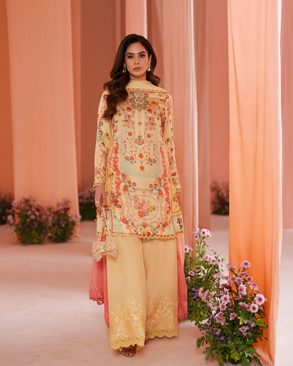 Faiza Saqlain | Roim Silk Edit | Resal - by Libasekhas UK - Registered Vendor of : Faiza Saqlain - 100% Original Designer Dress