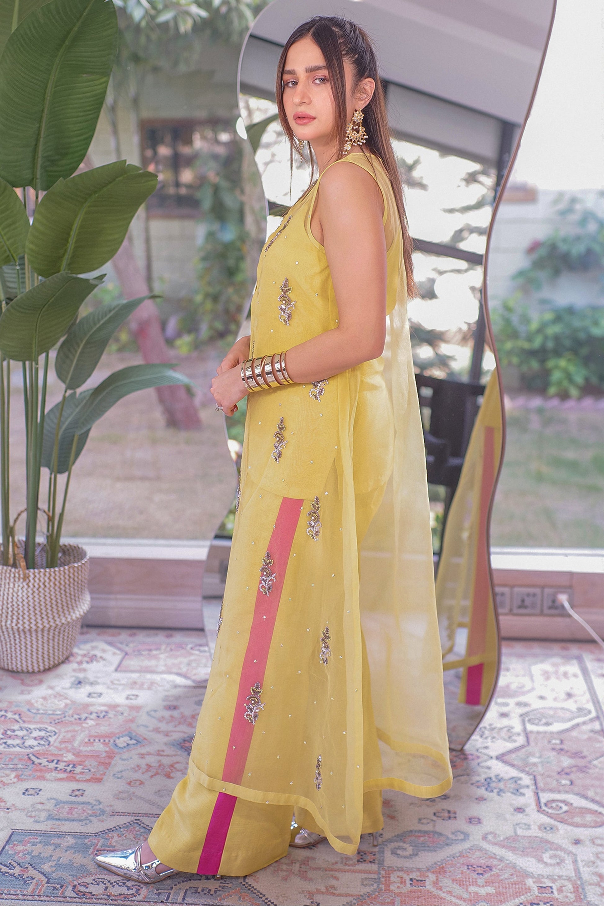 Hana | Signature Series | Sun-Lit Glow - by - Libasekhas UK - Registered Vendor of : Hana - 100% Original Designer Dresss