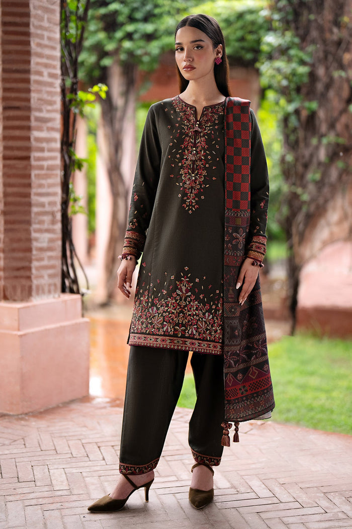 Jazmin | Winter Edition 24 | KHADDAR UW-0058 - by - Libasekhas UK - Registered Vendor of : Jazmin - 100% Original Designer Dresss