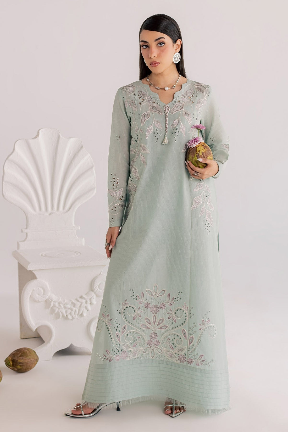 Nureh | Shades of Summer | NP-800 - by Libasekhas UK - Registered Vendor of : Nureh - 100% Original Designer Dress