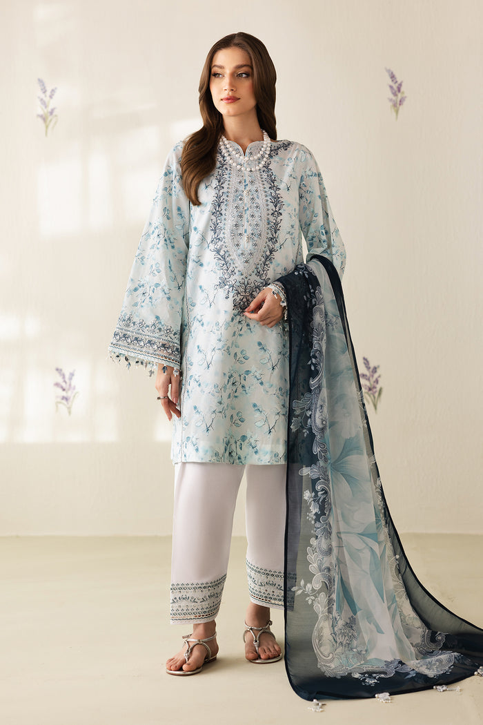 Baroque | Luxury Summer Pret | UF-4422 - by Libasekhas UK - Registered Vendor of : Baroque - 100% Original Designer Dress