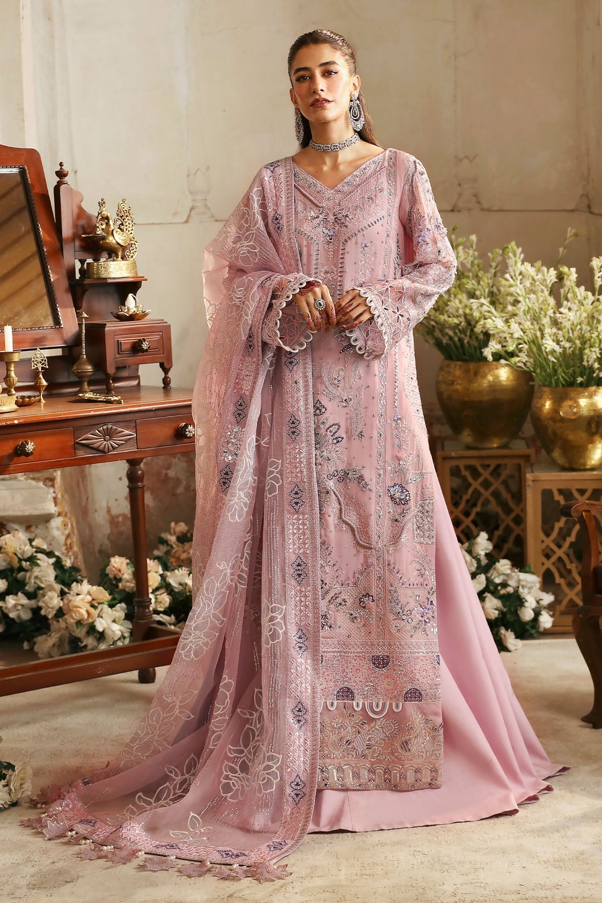 Nureh | Jhoomro Wedding Formals | NL-69 RANIA - by - Libasekhas UK - Registered Vendor of : Nureh - 100% Original Designer Dresss
