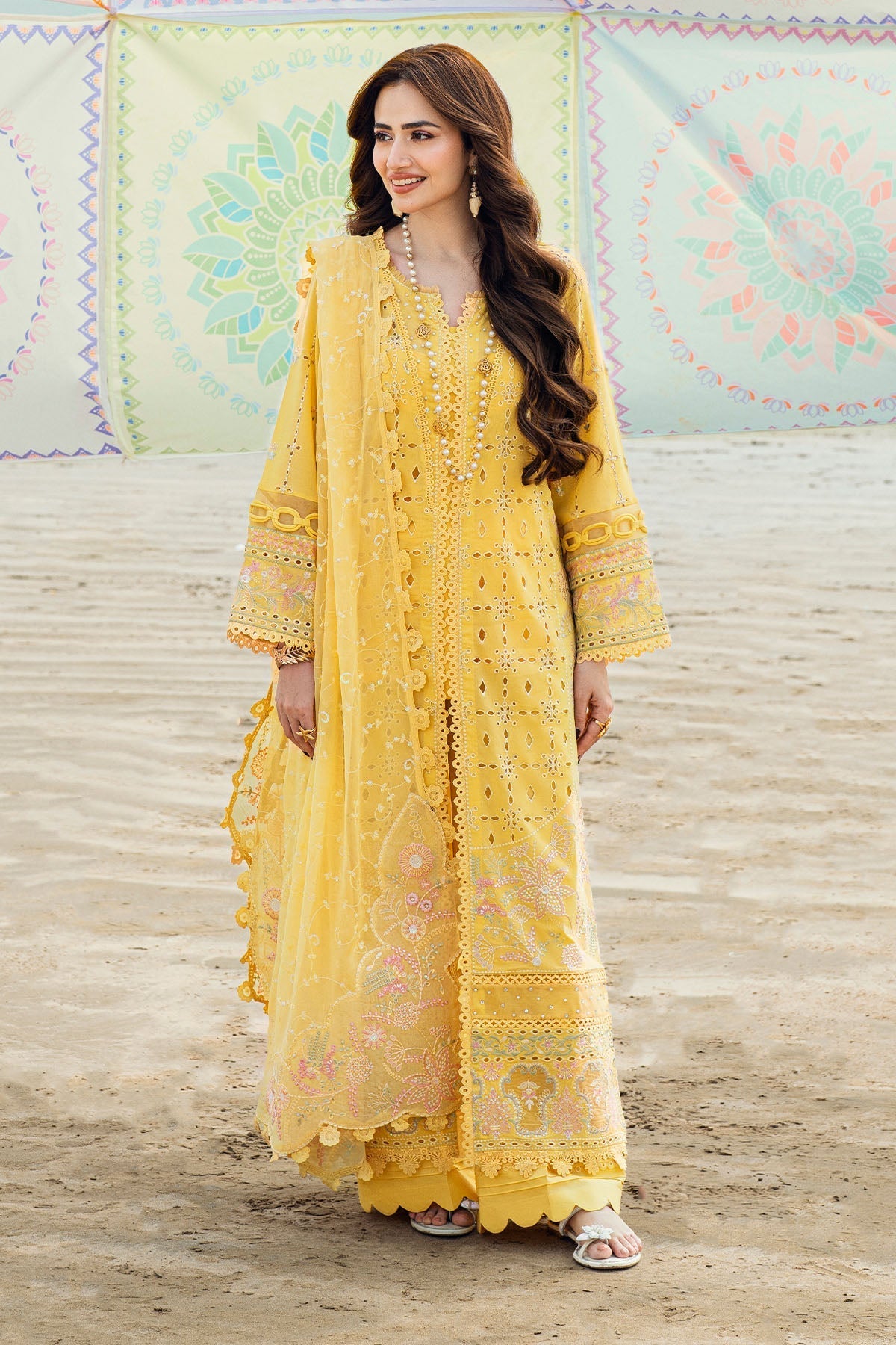 Nureh | Khuwab Luxury Lawn | NE-144 - by - Libasekhas UK - Registered Vendor of : Hoorain Designer Wear - 100% Original Designer Dresss