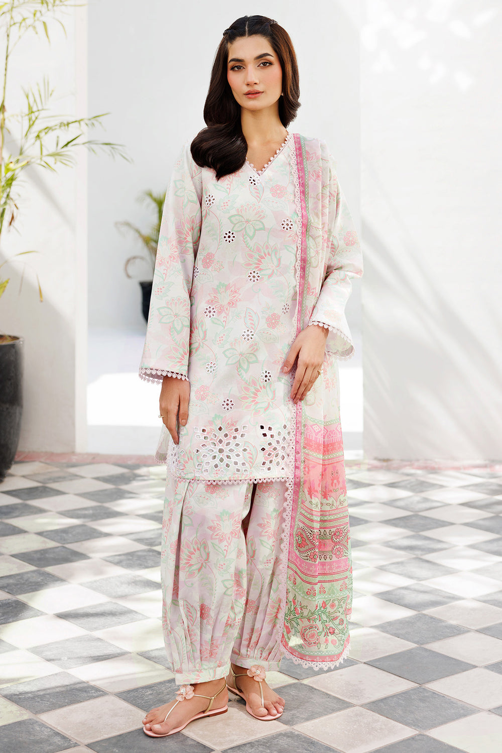 Farasha | Printed Essentials | Spring Glow - by Libasekhas UK - Registered Vendor of : Farasha - 100% Original Designer Dress