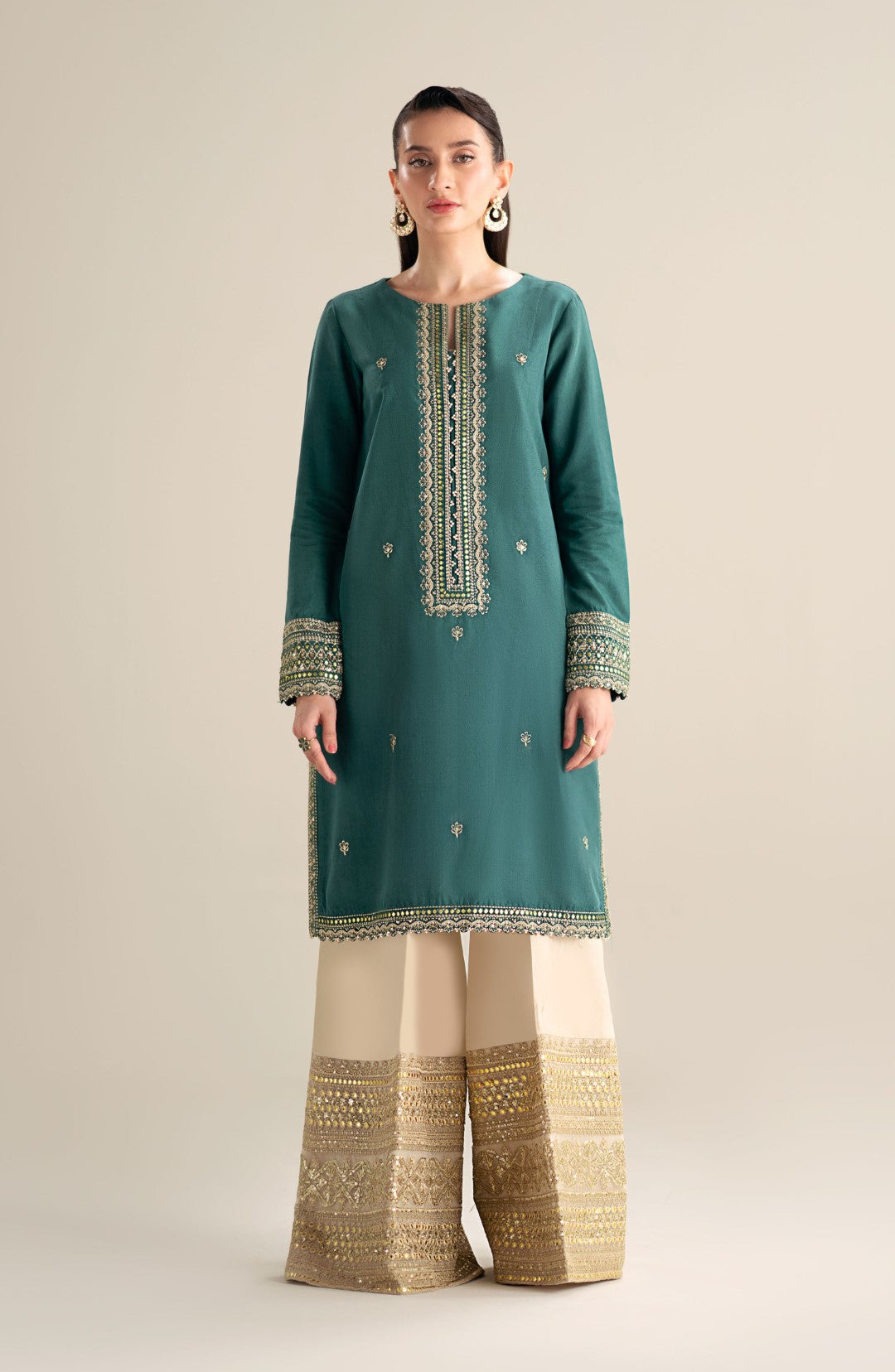 Maryum N Maria | Lagom Ready to Wear | IRIS - MS-24207 - by - Libasekhas UK - Registered Vendor of : Maryum N Maria - 100% Original Designer Dresss