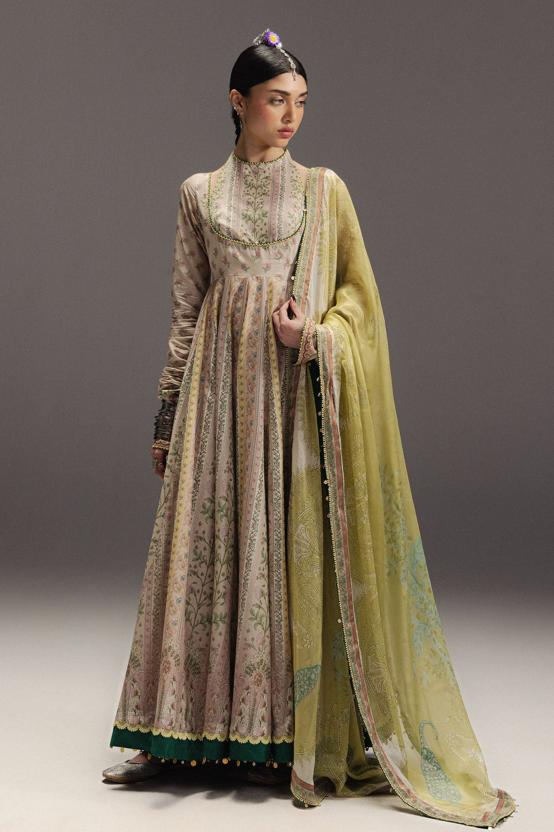 ZaraShahJahan | Zal26 | Hoorain-D8 - Festive Dress - available at Libasekhas in UK and USA