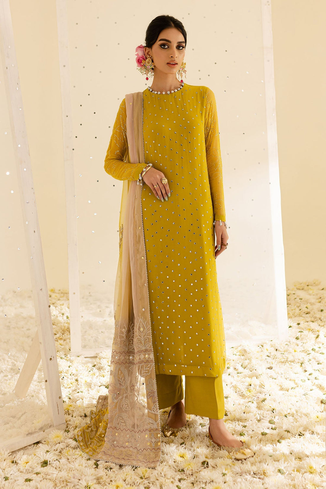 Nureh | Mukeshkari Formals | MK-08 - by - Libasekhas UK - Registered Vendor of : Nureh - 100% Original Designer Dresss
