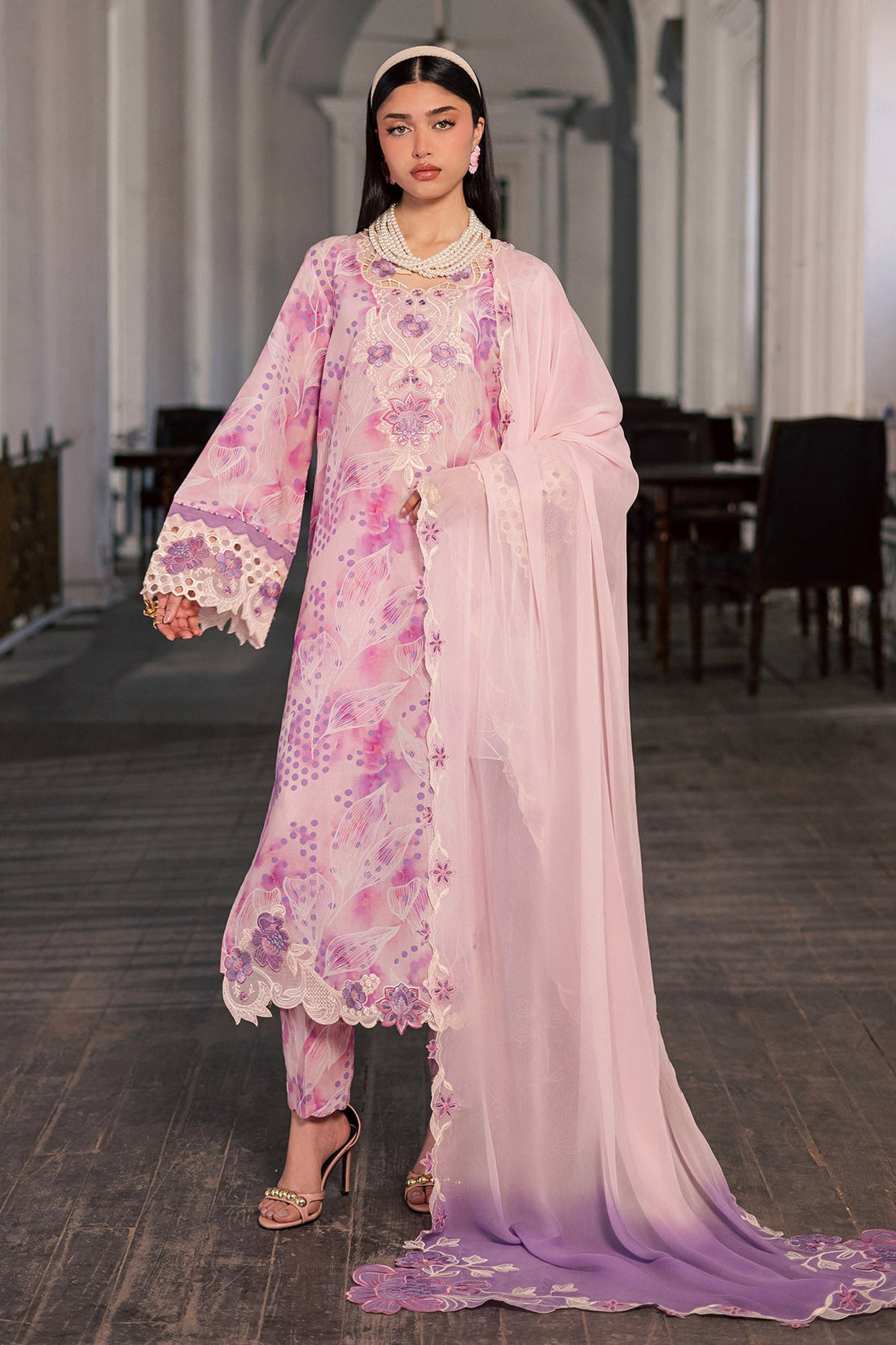 Nureh | Maya Lawn | NS-165 - by Libasekhas UK - Registered Vendor of : Nureh - 100% Original Designer Dress