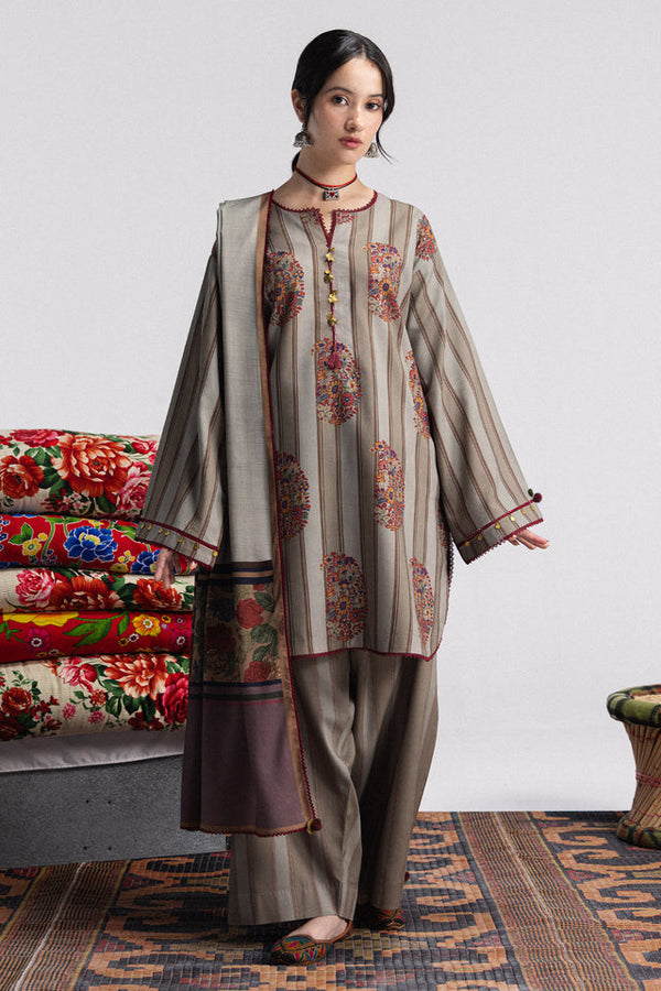 Zara ShahJahan | Coco Prints Winter 26 | Rania-4A - by Libasekhas UK - Registered Vendor of : Zara ShahJahan - 100% Original Designer Dress