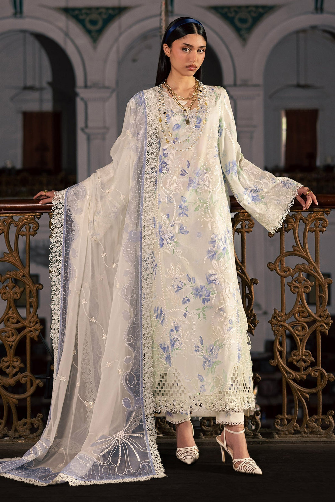 Nureh | Maya Lawn | NS-166 - by Libasekhas UK - Registered Vendor of : Nureh - 100% Original Designer Dress