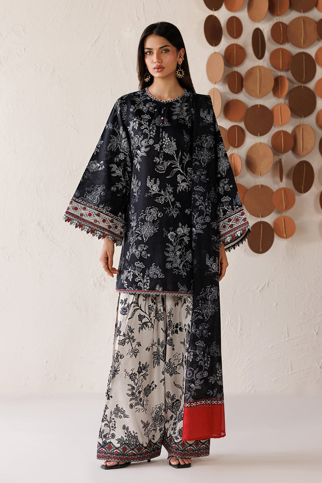 Baroque | Luxury Summer Pret | UF-4514 - by Libasekhas UK - Registered Vendor of : Baroque - 100% Original Designer Dress