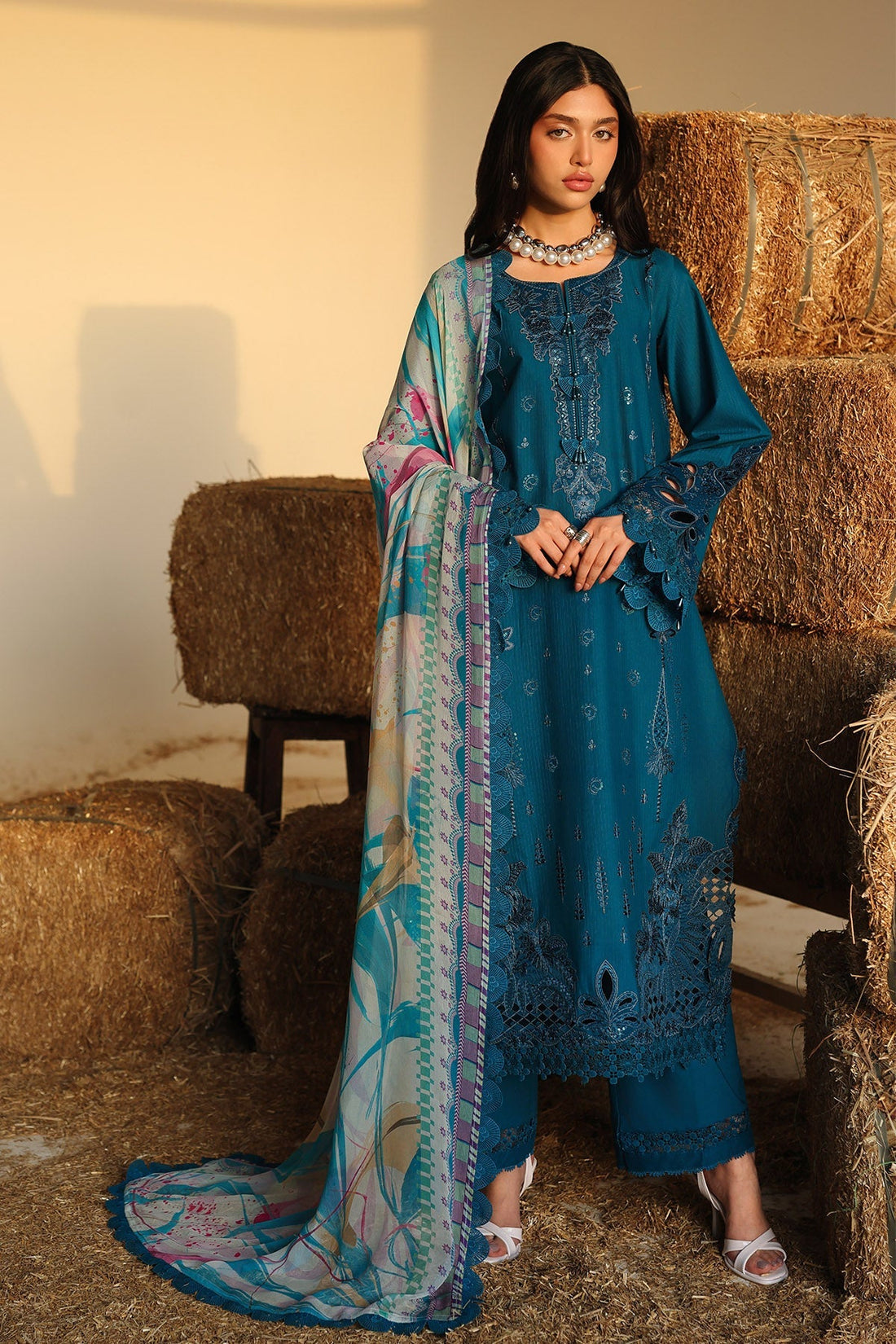Nureh | Raha Lawn | NE-247 - by Libasekhas UK - Registered Vendor of : Nureh - 100% Original Designer Dress