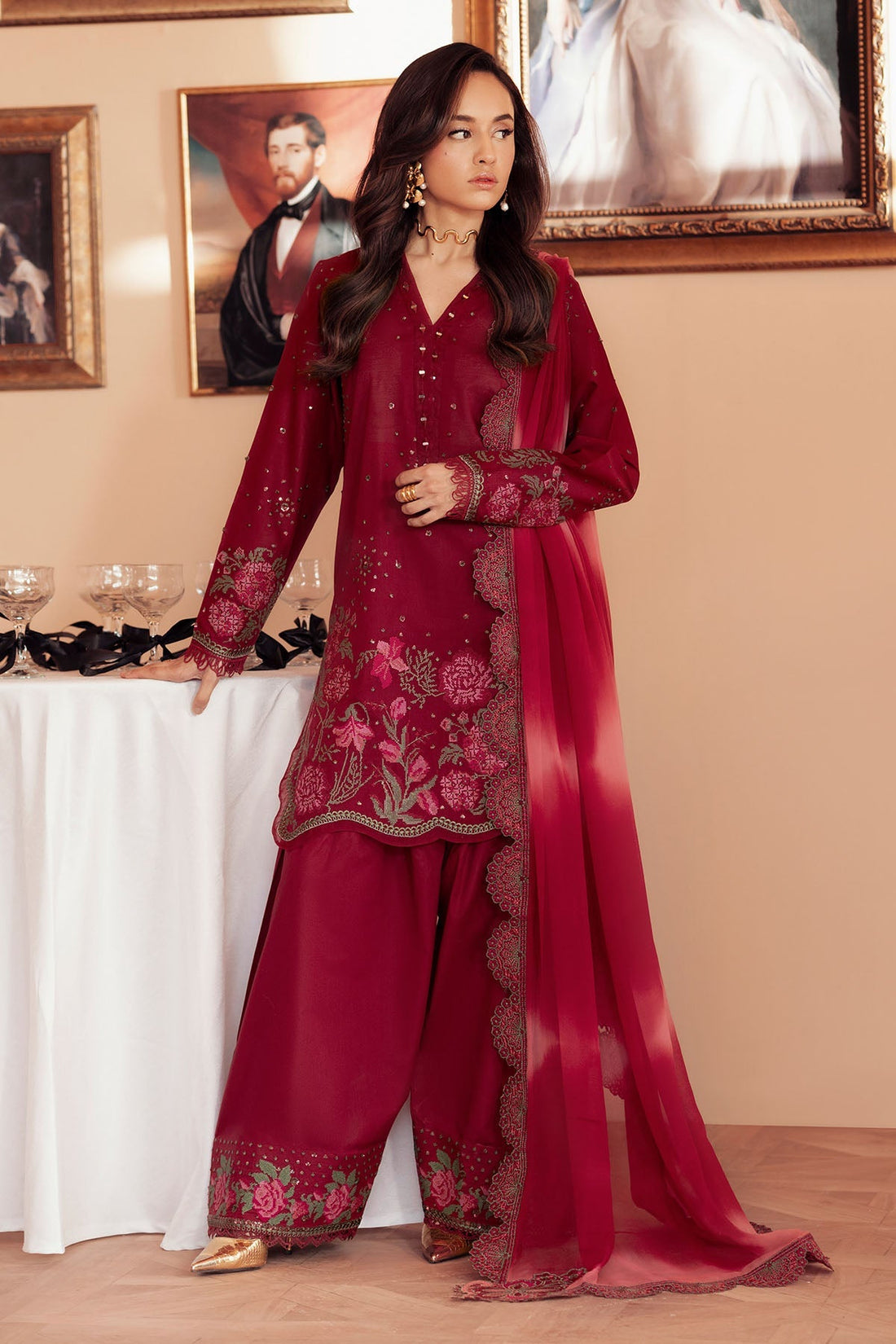 Nureh | Feya Eid Collection | FE-07 - by - Libasekhas UK - Registered Vendor of : Nureh - 100% Original Designer Dresss