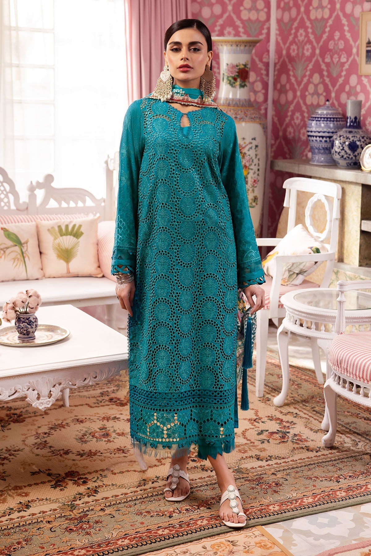Nureh | Maya Lawn | NS-108 - by - Libasekhas UK - Registered Vendor of : Nureh - 100% Original Designer Dresss