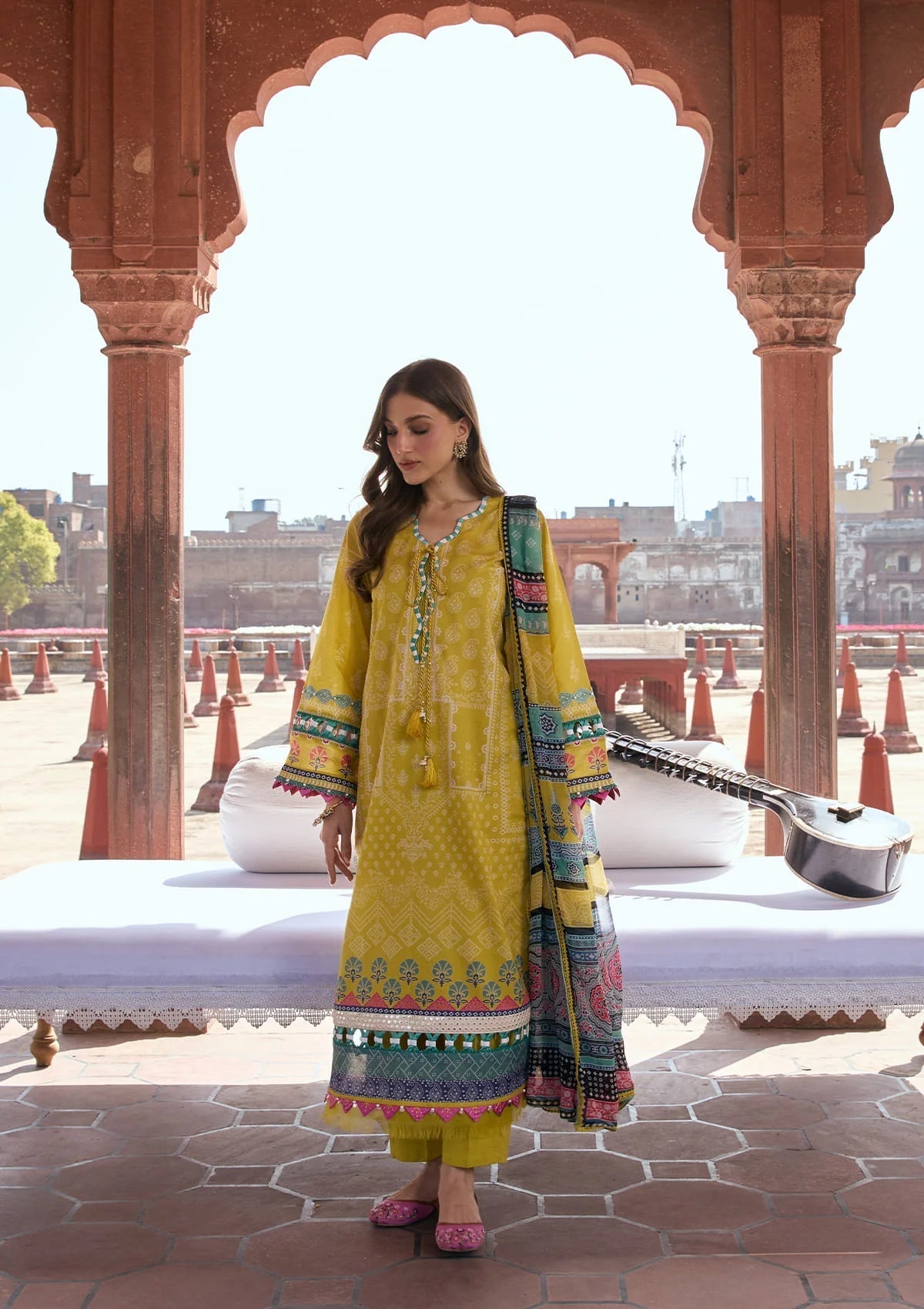 Kahf Premium | Prints Collection 26 | KPS-8A ZARAFSHAN - by Libasekhas - Registered Vendor of : Kahf Premium - 100% Original Designer Dress