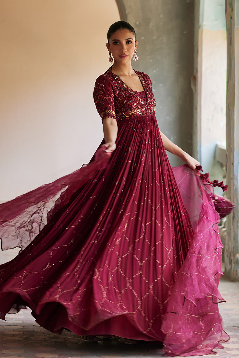 Mina Hassan | Formal Dholki Collection | Arooba - by - Libasekhas UK - Registered Vendor of : Mina Hassan - 100% Original Designer Dresss