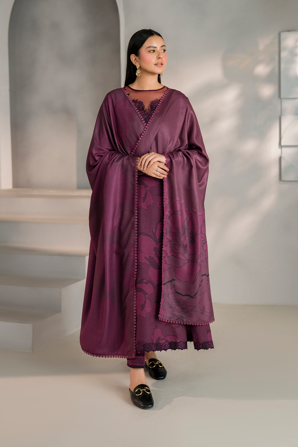 Iznik | Exclusive Winter | UE-351 - by - Libasekhas UK - Registered Vendor of : Iznik - 100% Original Designer Dresss