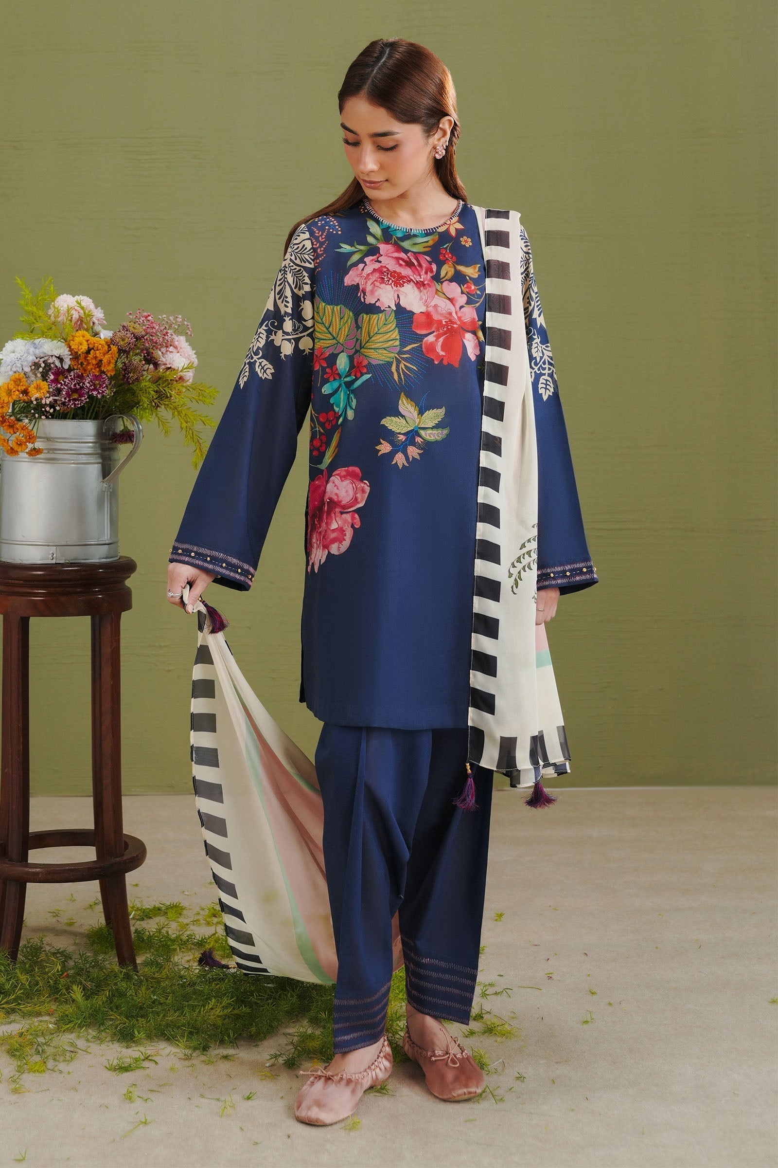 Zara Shahjahan | Coco Prints 26 | Vera-3B - by Libasekhas UK - Registered Vendor of : Zara Shahjahan - 100% Original Designer Dress