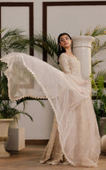 Threads and Motifs | Formal Dresses 25 | Net Embroidered Maxi - by Libasekhas UK - Registered Vendor of : Threads and Motifs - 100% Original Designer Dress