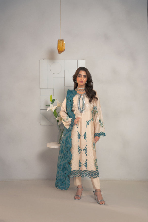 Fozia Khalid | Dilkash Festive Wear 25 | Rameen - by Libasekhas UK - Registered Vendor of : Fozia Khalid - 100% Original Designer Dress