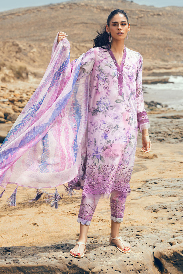 Nureh | Gardenia Lawn 24 | N-07 - by - Libasekhas UK - Registered Vendor of : Nureh - 100% Original Designer Dresss