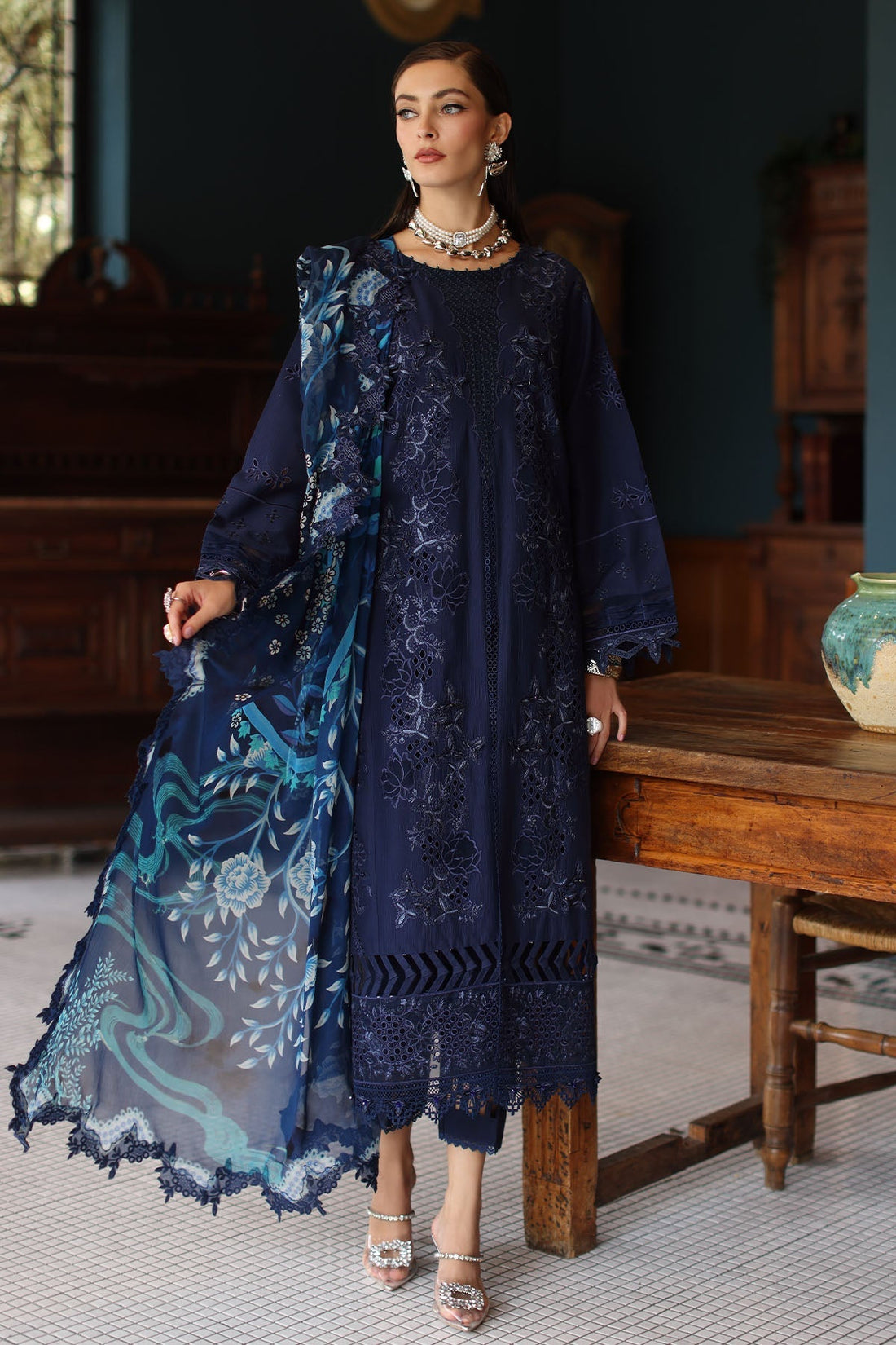 Nureh | Maya Lawn | NS-158 - by - Libasekhas UK - Registered Vendor of : Nureh - 100% Original Designer Dresss