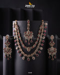 Zarqa Necklace - by - Libasekhas UK - Registered Vendor of : Zeesy - 100% Original Designer Dresss