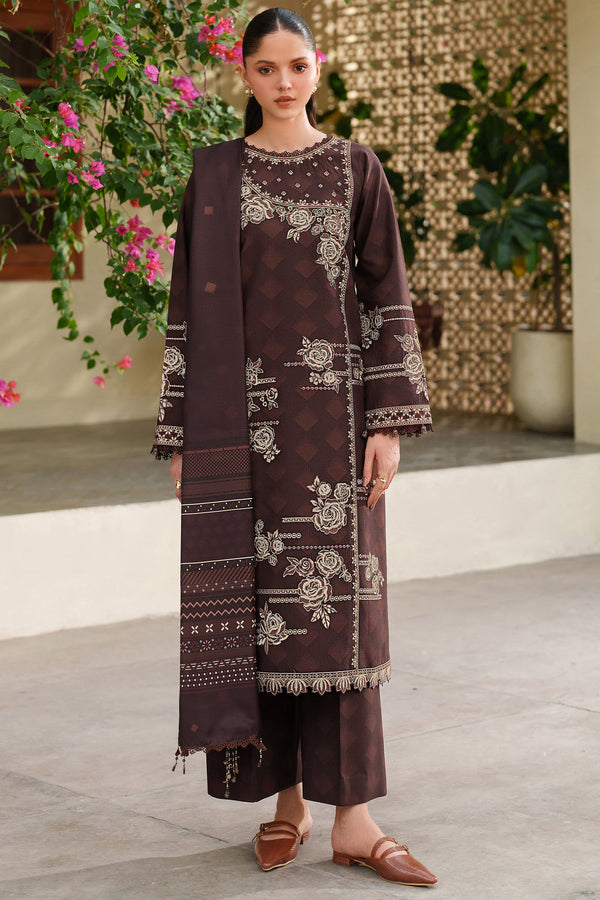 Farasha | Meline Premium Viscose 25 | Autumn Rose - by Libasekhas UK - Registered Vendor of : Farasha - 100% Original Designer Dress