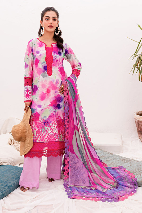 Nureh | Gardenia Lawn 24 | NSG-150 - by - Libasekhas UK - Registered Vendor of : Nureh - 100% Original Designer Dresss